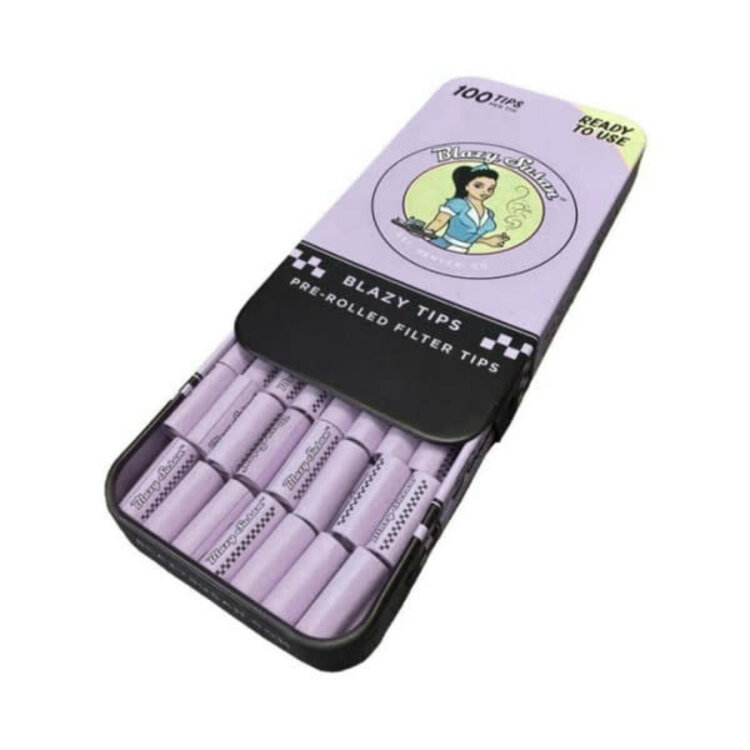 Blazy Susan Blazy Susan - Blazy Tips 100 Ct | Purple