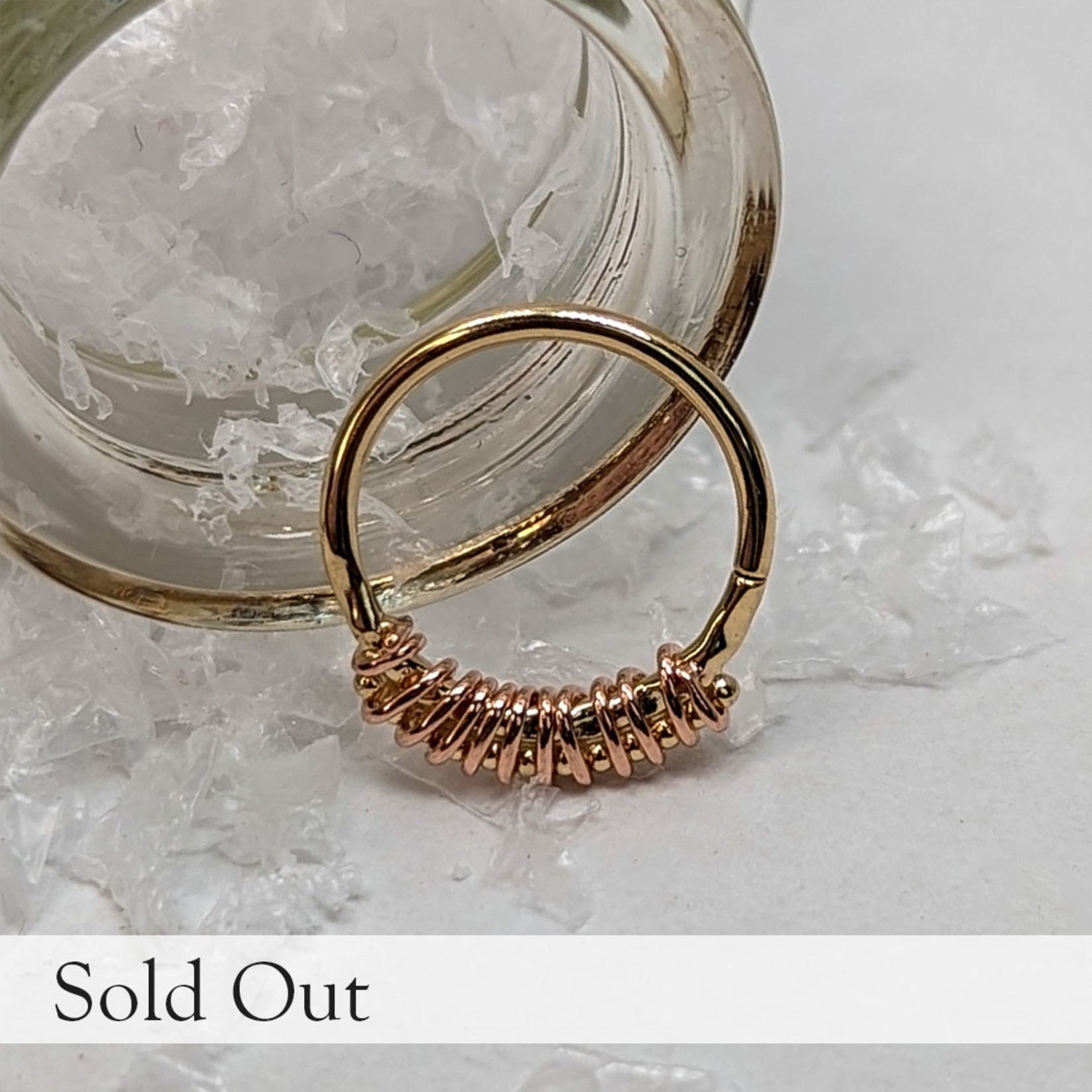 Vintage Salvaged; Wrapped Ring