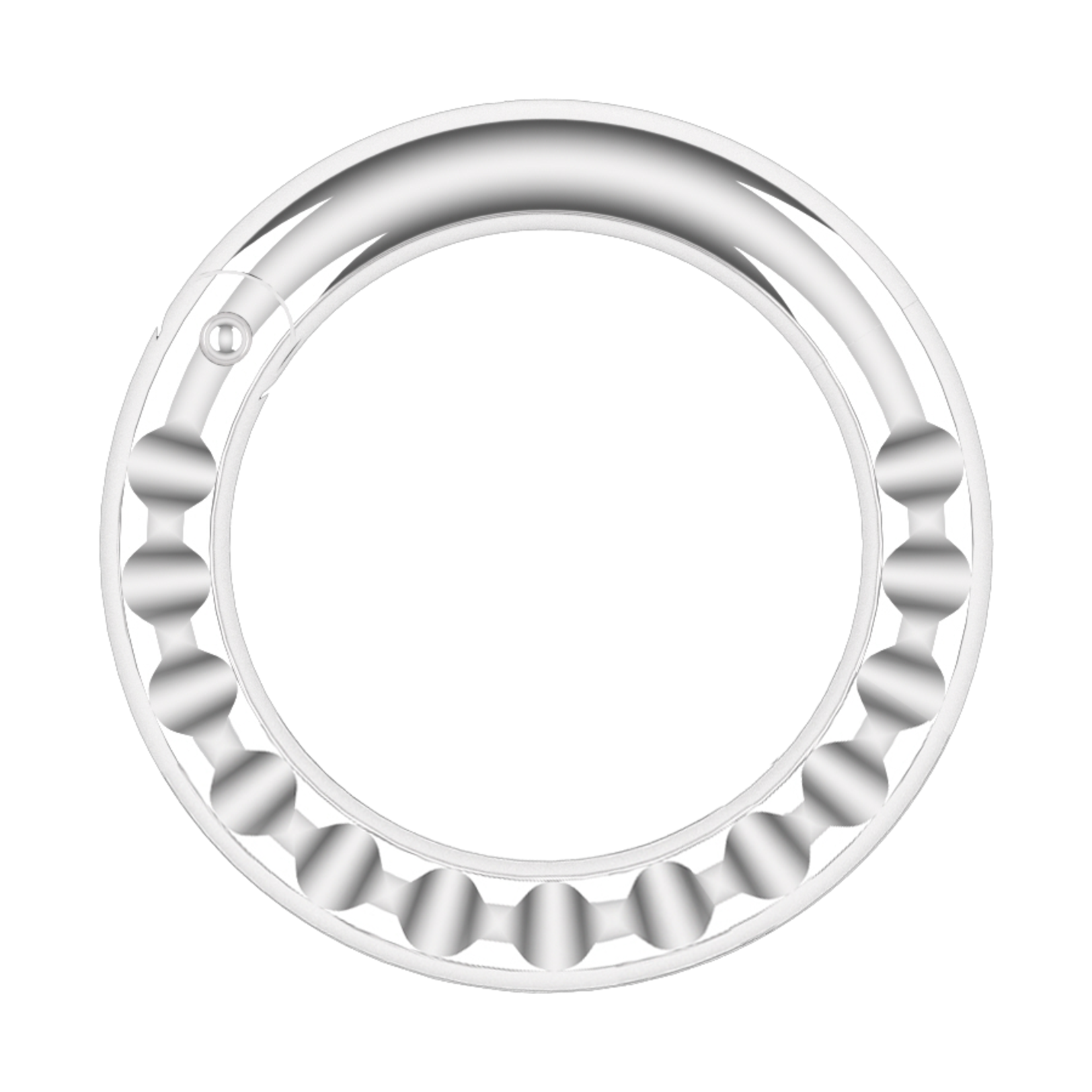 Crimped Hinged Ring