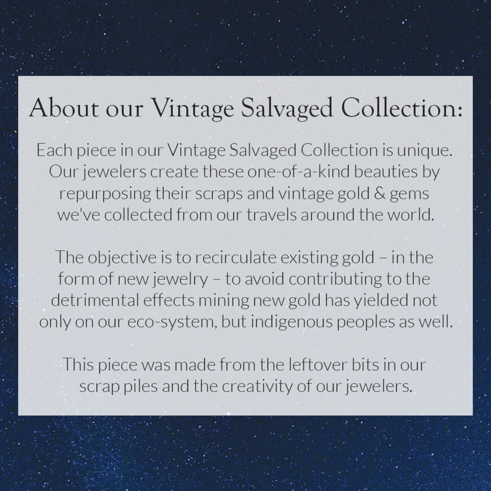 Vintage Salvaged: Dewdrop