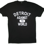 DETROIT AGAINST THE WORLD Detroit Against the World T-Shirt Blackk XS