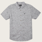 O'NEILL Men's O'Neill Tame Grey Button Down Shirt Size XXL