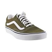 VANS OLD SKOOL SHOE BEECH GREEN MENS 8 