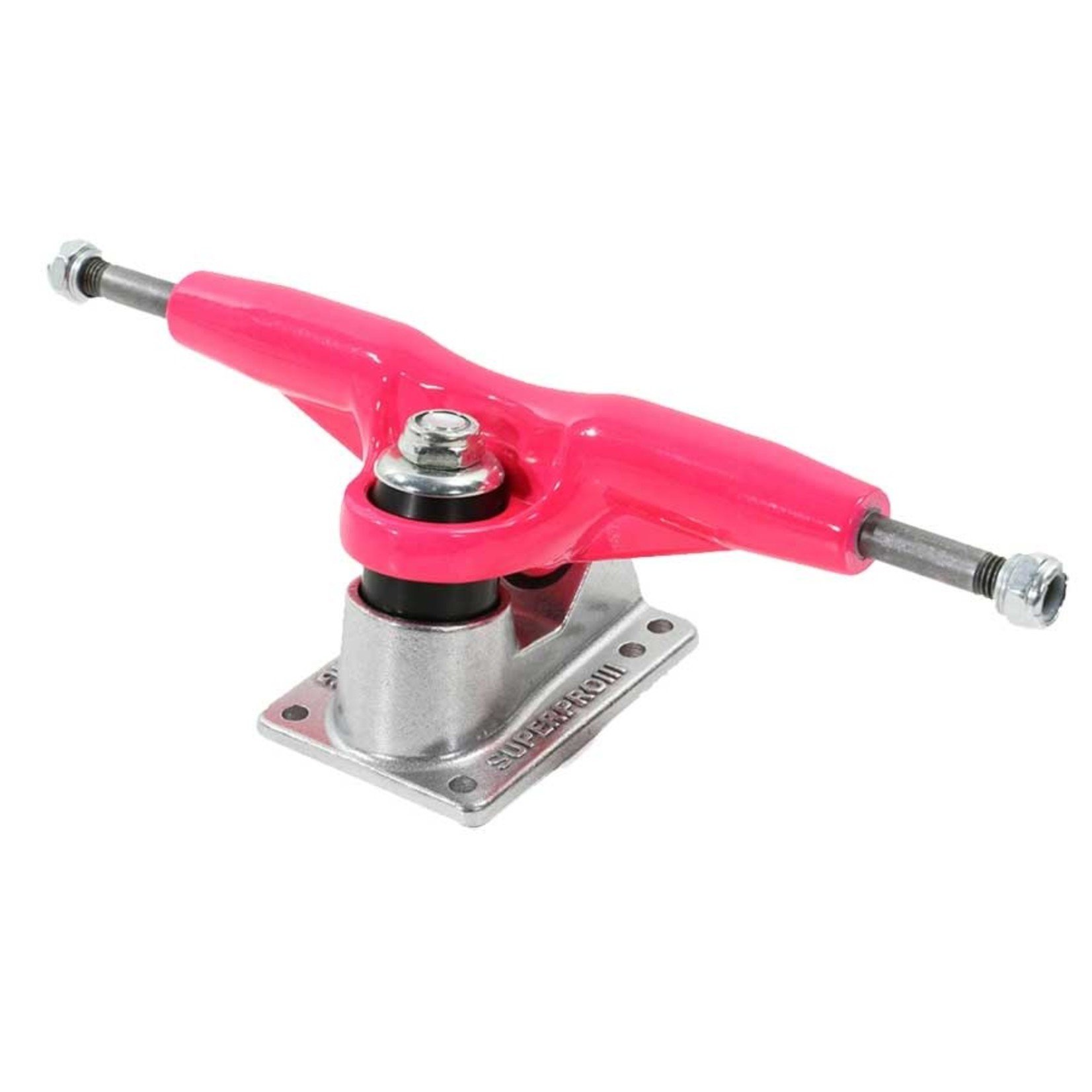 Gullwing GULLWING SUPERPRO III 8.8 LONGBOARD TRUCKS NEON PINK