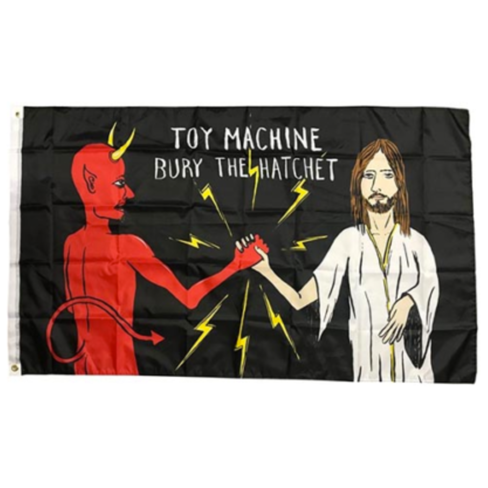 TOY MACHINE BURY THE HATCHET FLAG