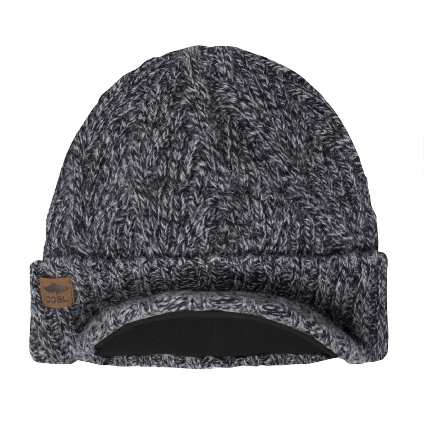 Coal Coal Yukon Brim Yukon Wool Beanie (Black Marl)
