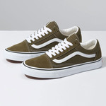 VANS VANS OLD SKOOL SHOE - BEECH GREEN SIZE 8.5 SALE