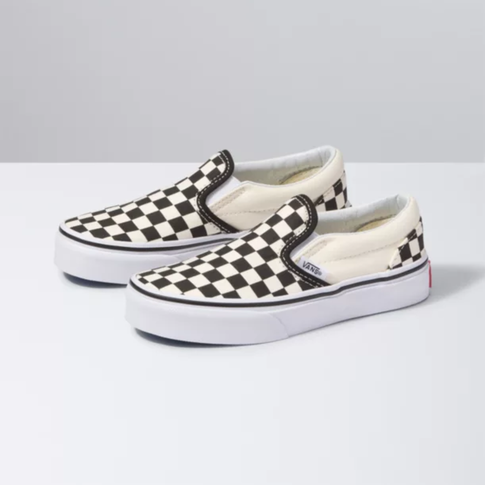 VANS VANS KID'S CLASSIC CHECKERBOARD SLIP-ON SHOE