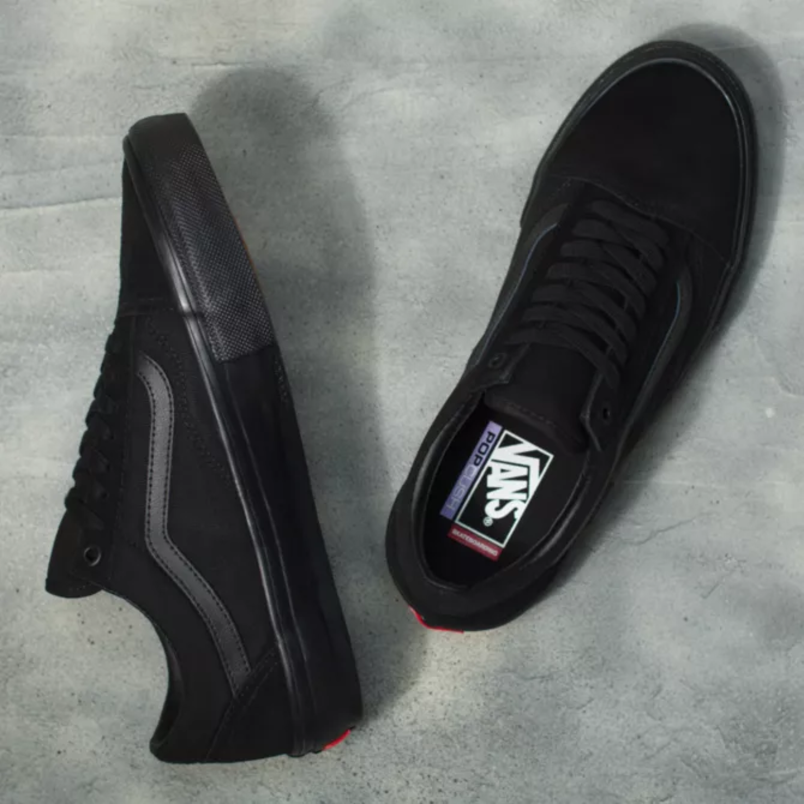 Vans Old Skool Skate Shoe - Black