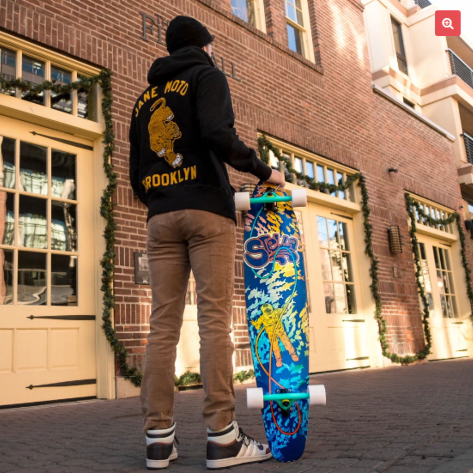 Stella Stella Deep Sea Diver 42 Kicktail Complete Longboard