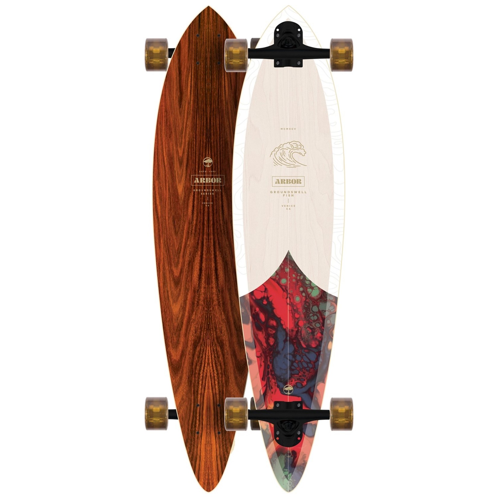 ARBOR ARBOR FISH GROUNDSWELL 37" COMPLETE LONGBOARD