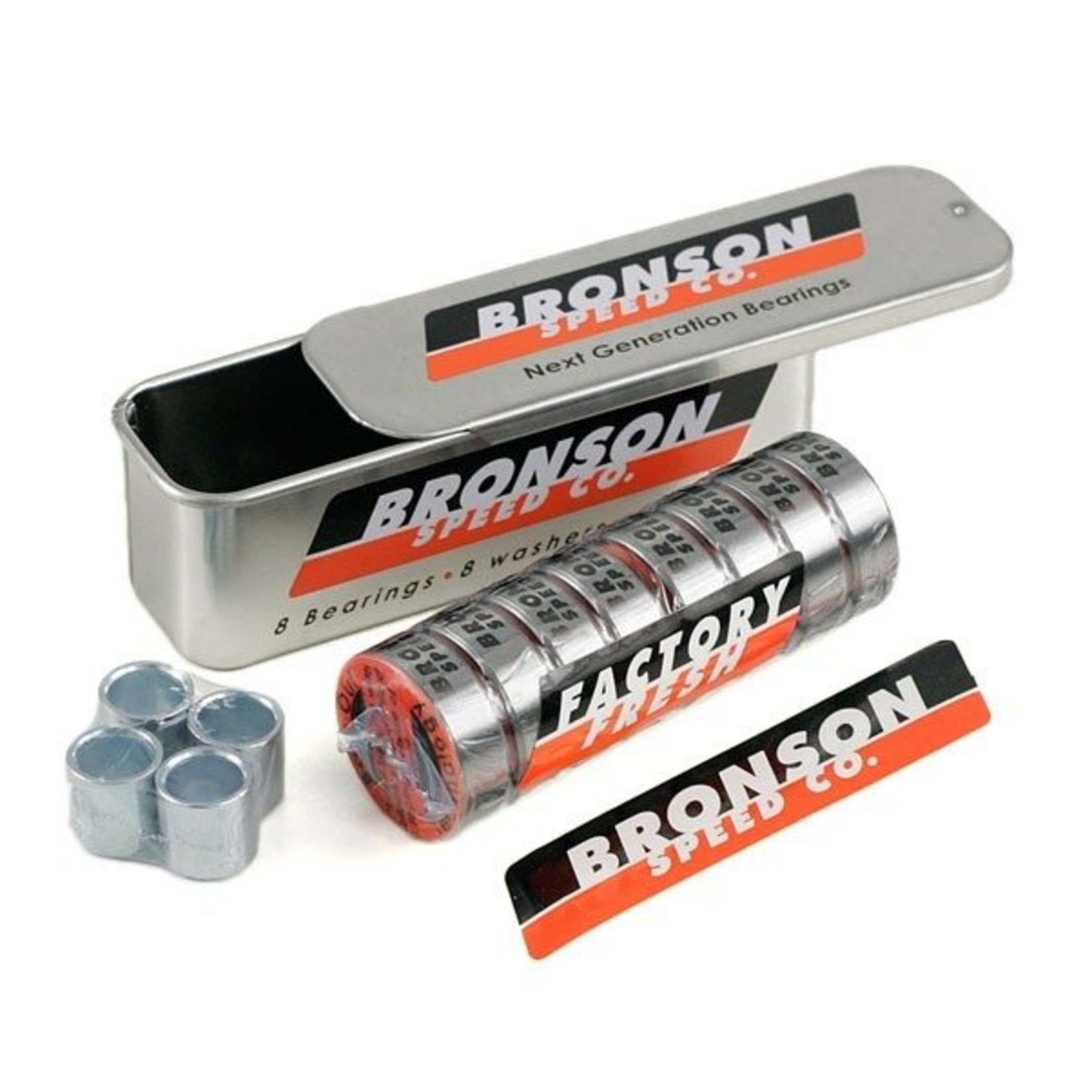 Bronson BRONSON SPEED CO G3 BEARINGS TIN (SET OF 8)