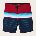 O'NEILL Men's Hyperfreak Heist Red Boardshorts