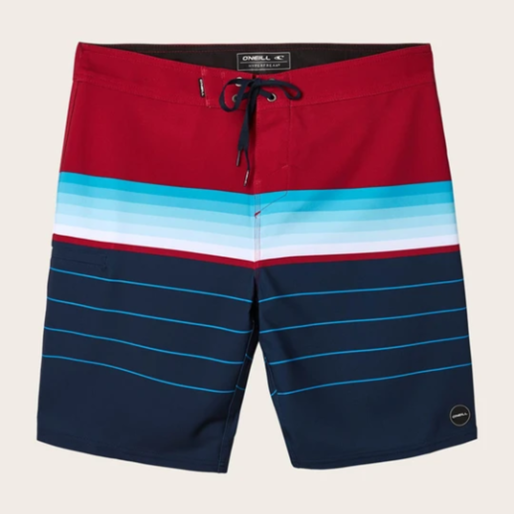 O'NEILL Men's Hyperfreak Heist Red Boardshorts