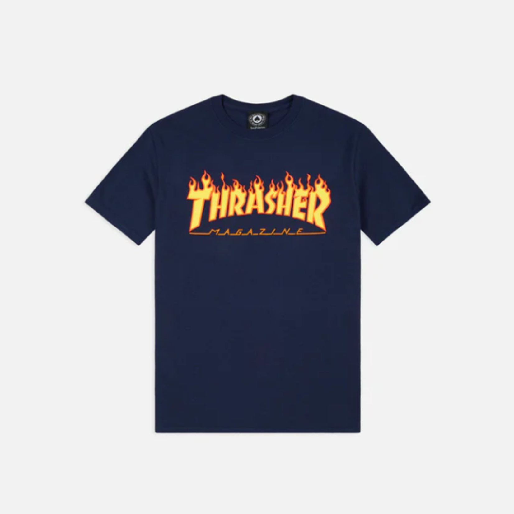 THRASHER THRASHER SHORT SLEEVE TSHIRT FLAMES LOGO