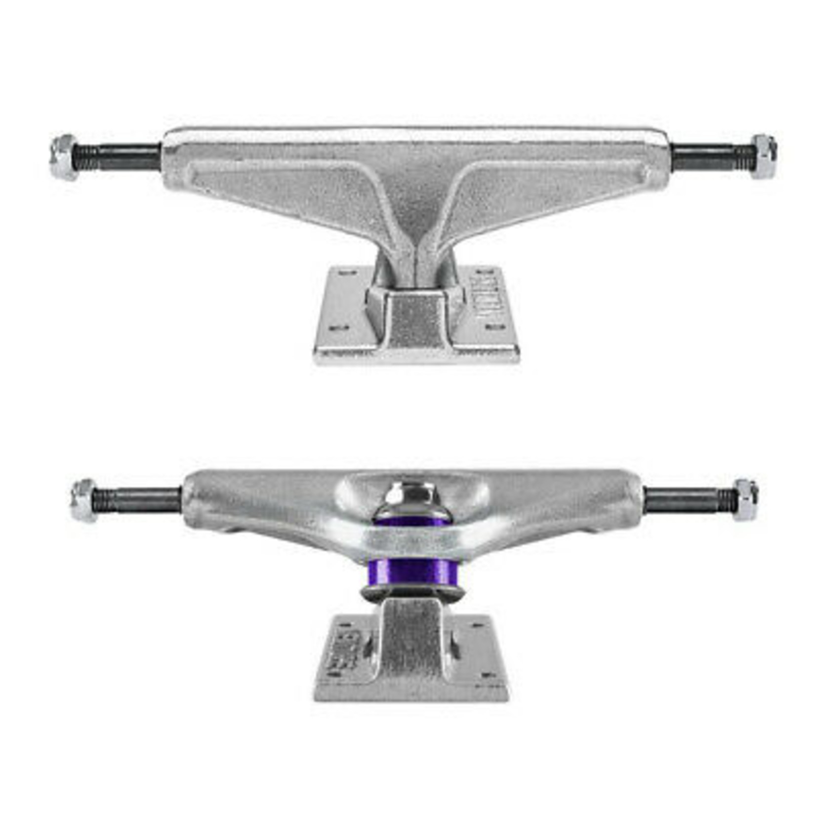 VENTURE VENTURE POLISHED V LIGHT POLISHED SILVER SKATEBOARD TRUCKS 5.25