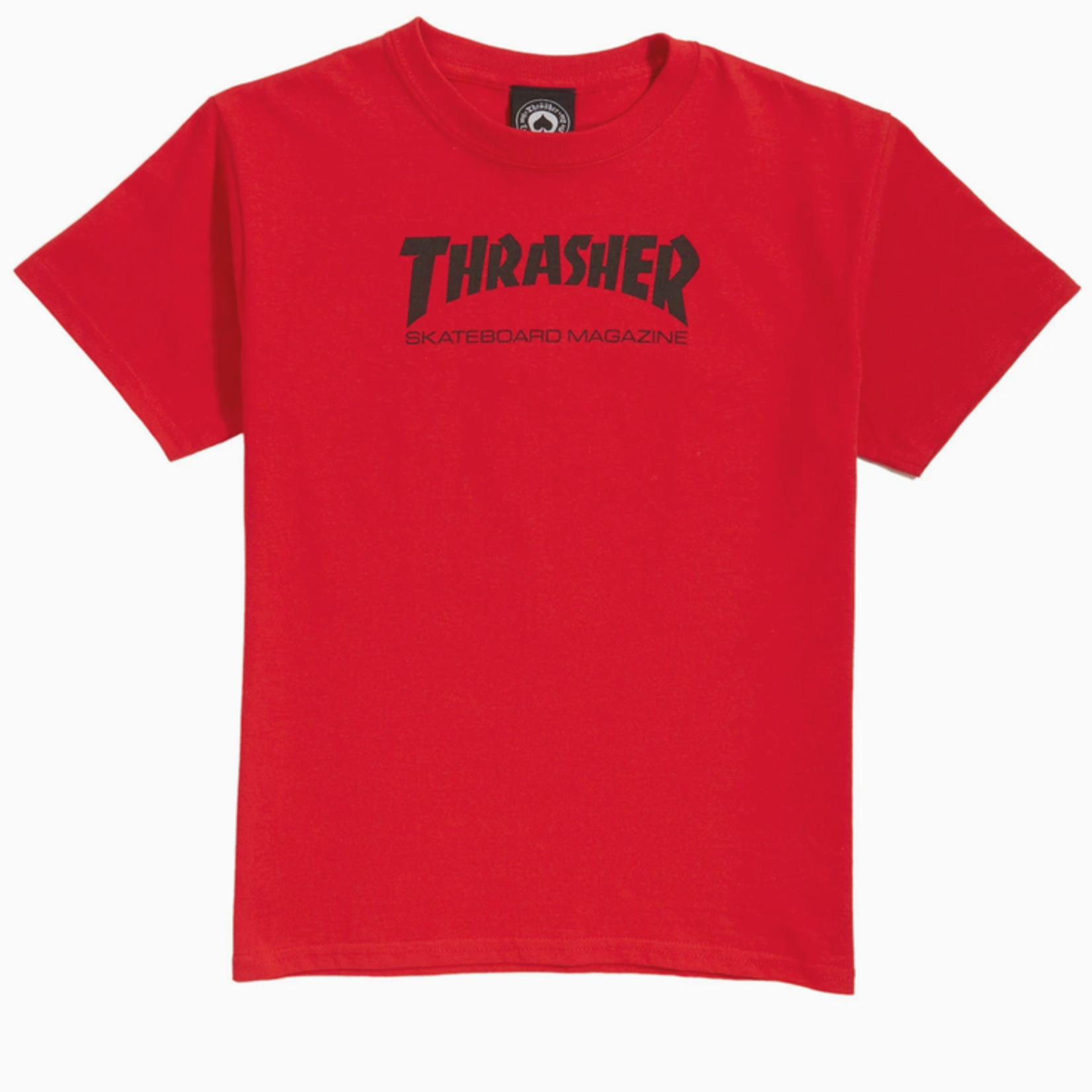 THRASHER THRASHER YOUTH LOGO RED TSHIRT SIZE MED