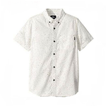 O'NEILL O'NEILL GALAXSEA SHORT SLEEVE BUTTON UP SHIRT WHITE