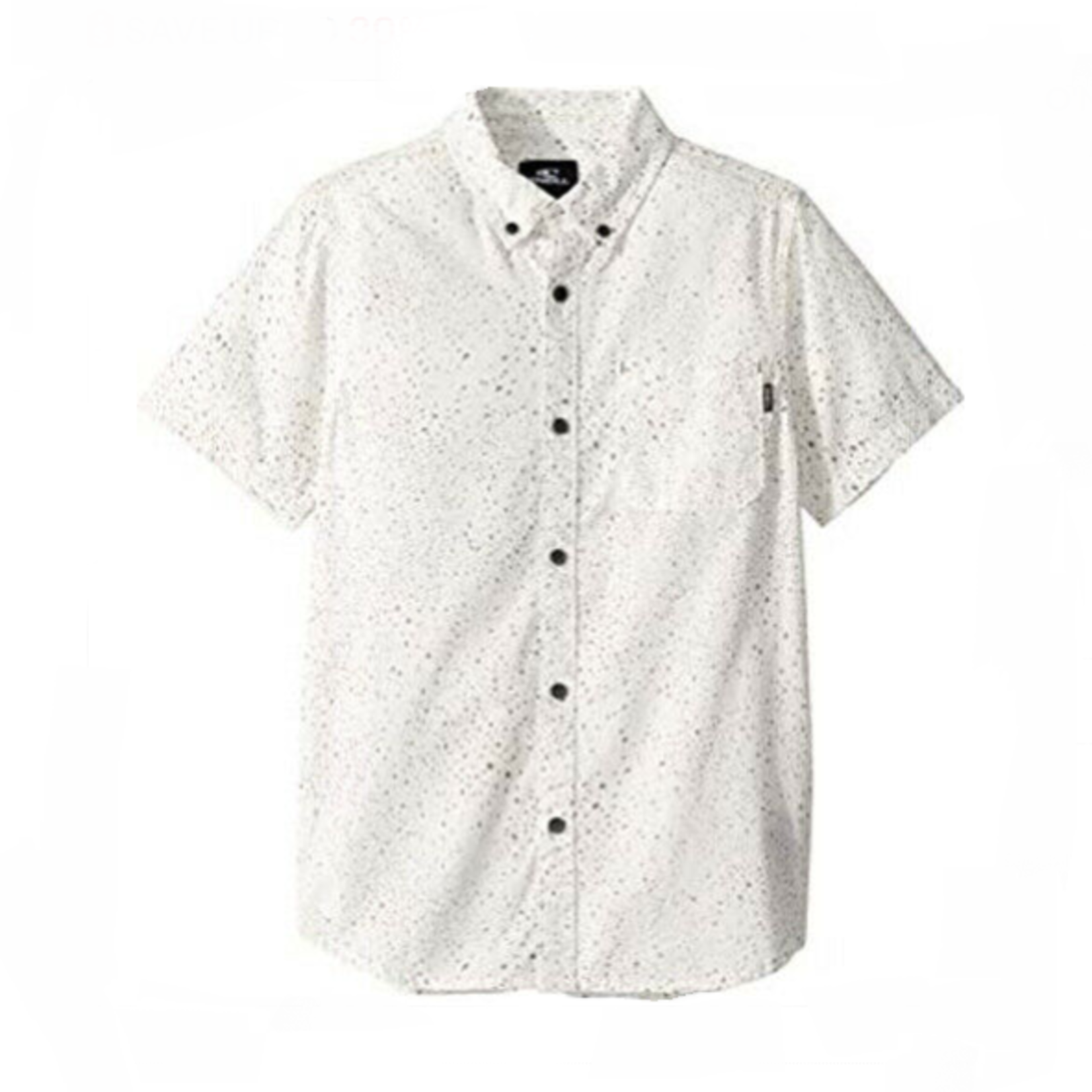 O'Neil O'NEILL GALAXSEA SHORT SLEEVE BUTTON UP SHIRT WHITE