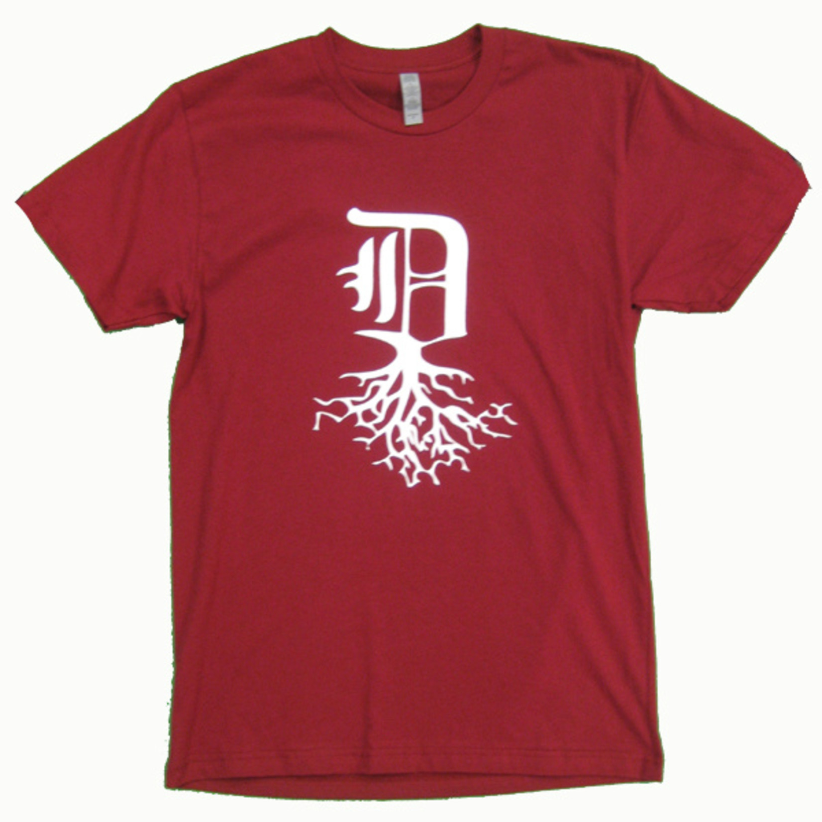 DETROIT AGAINST THE WORLD Detroit Roots Logo Short Sleeve Tshirt