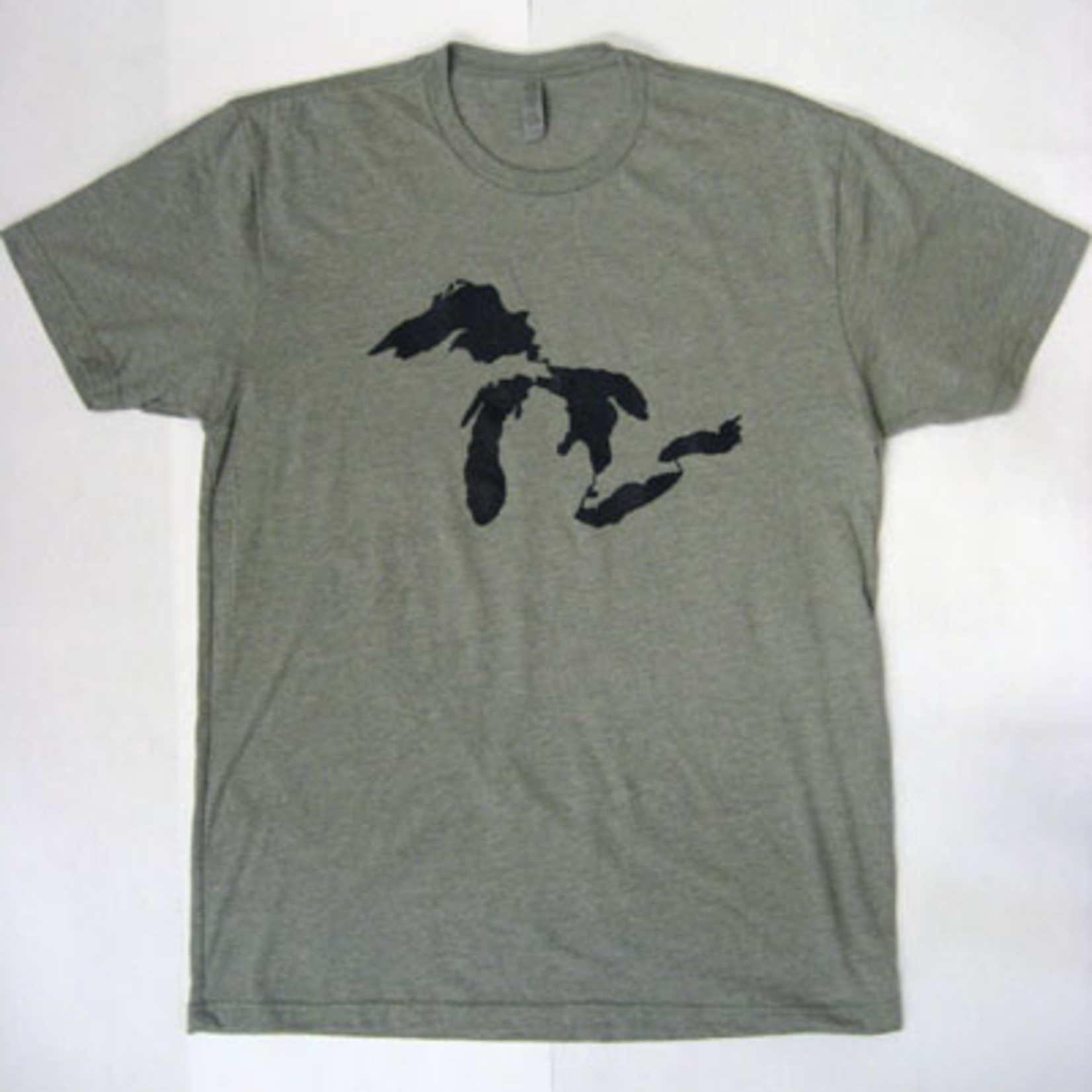 Corkys Michigan Great Lakes Logo Short Sleeve Tshirt
