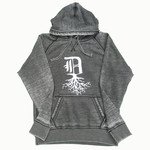 DETROIT AGAINST THE WORLD Detroit Roots Logo Vintage Zen Hoodie