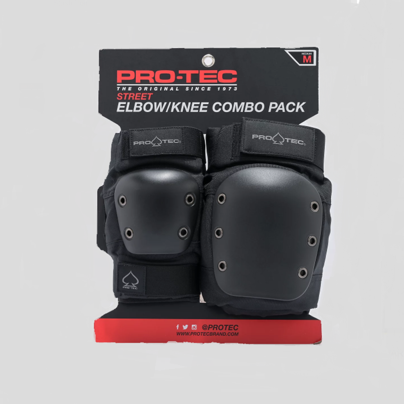 PROTEC PRO-TEC STREET KNEE + ELBOW COMBO PAD SET