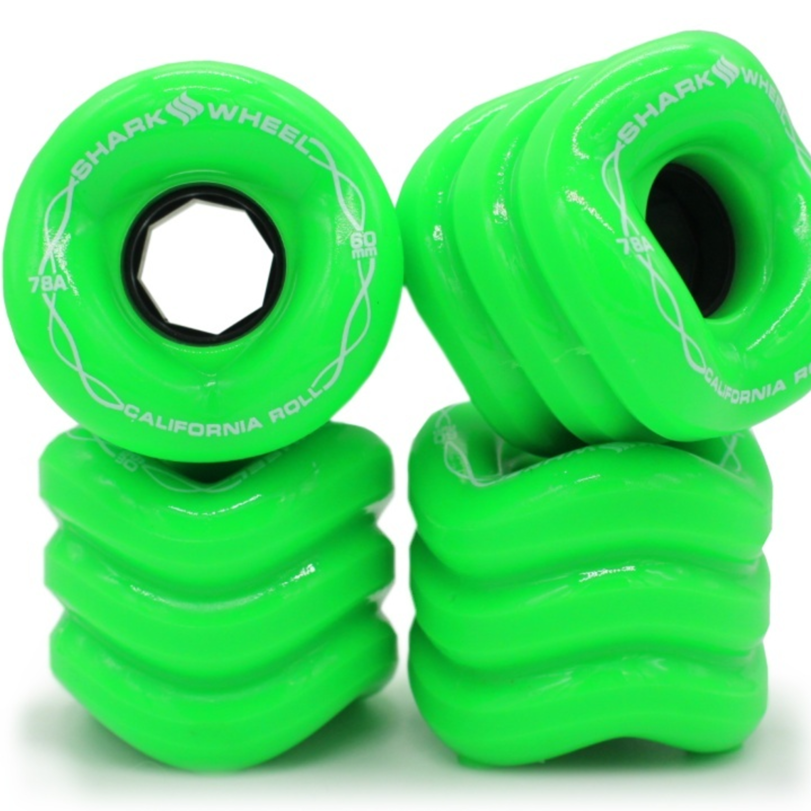 Shark Shark California Roll 60mm 78a Cruiser Wheels