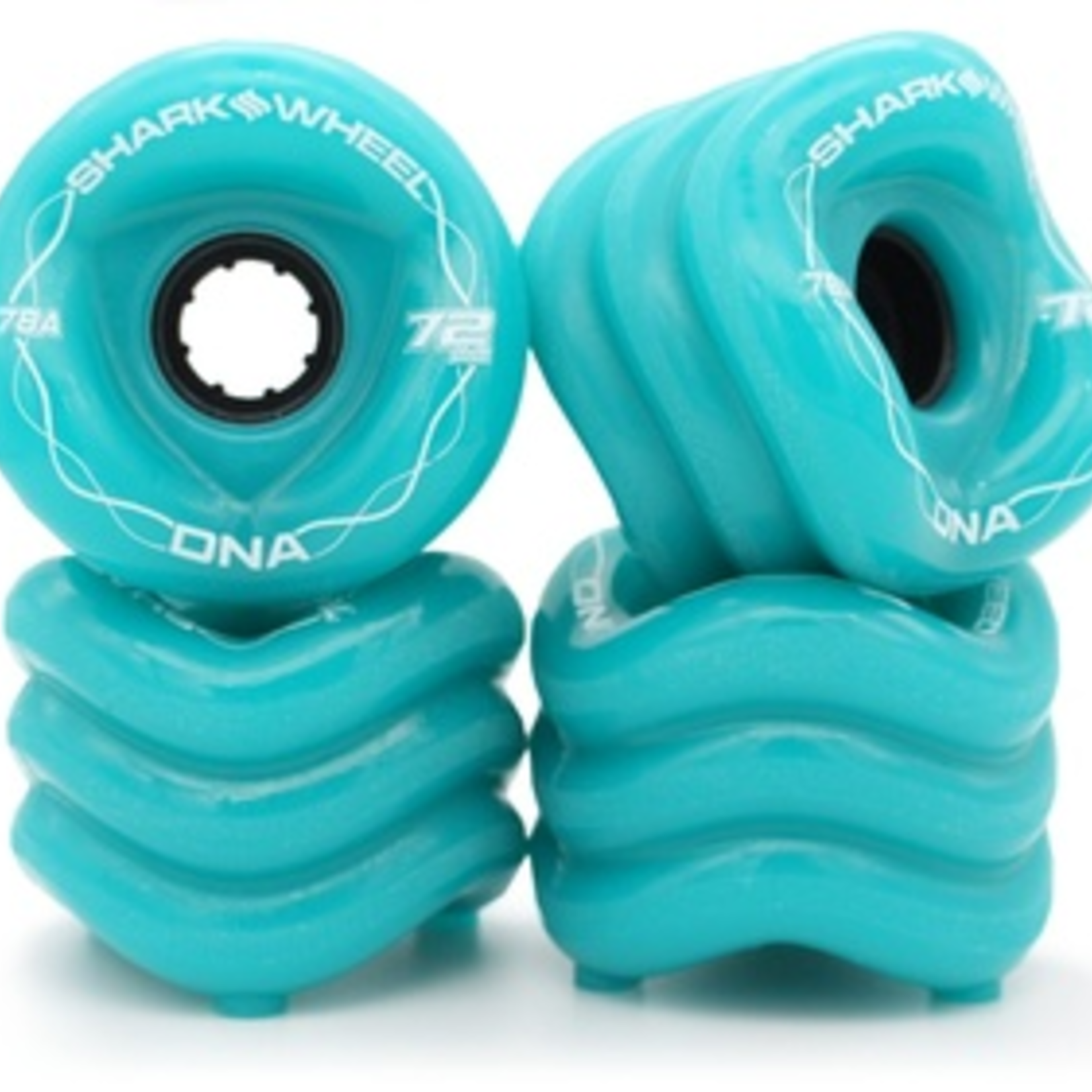 Shark Shark 72mm 78a Longboard Wheels