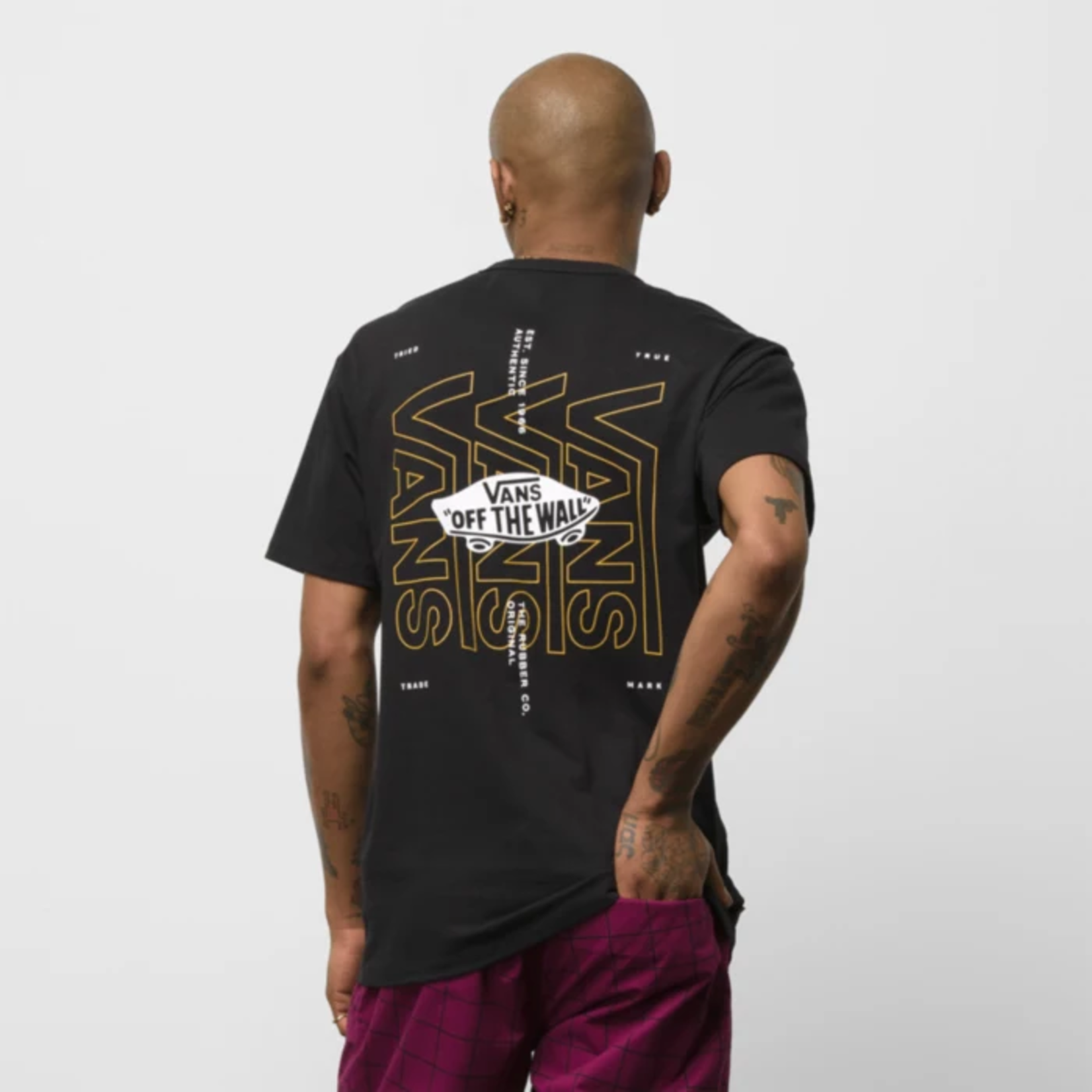 VANS VANS OFF THE WALL LOGO BACK TSHIRT