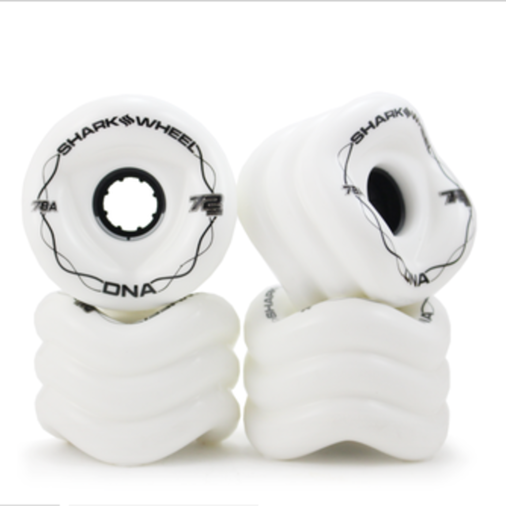 Shark Shark 72mm 78a Longboard Wheels