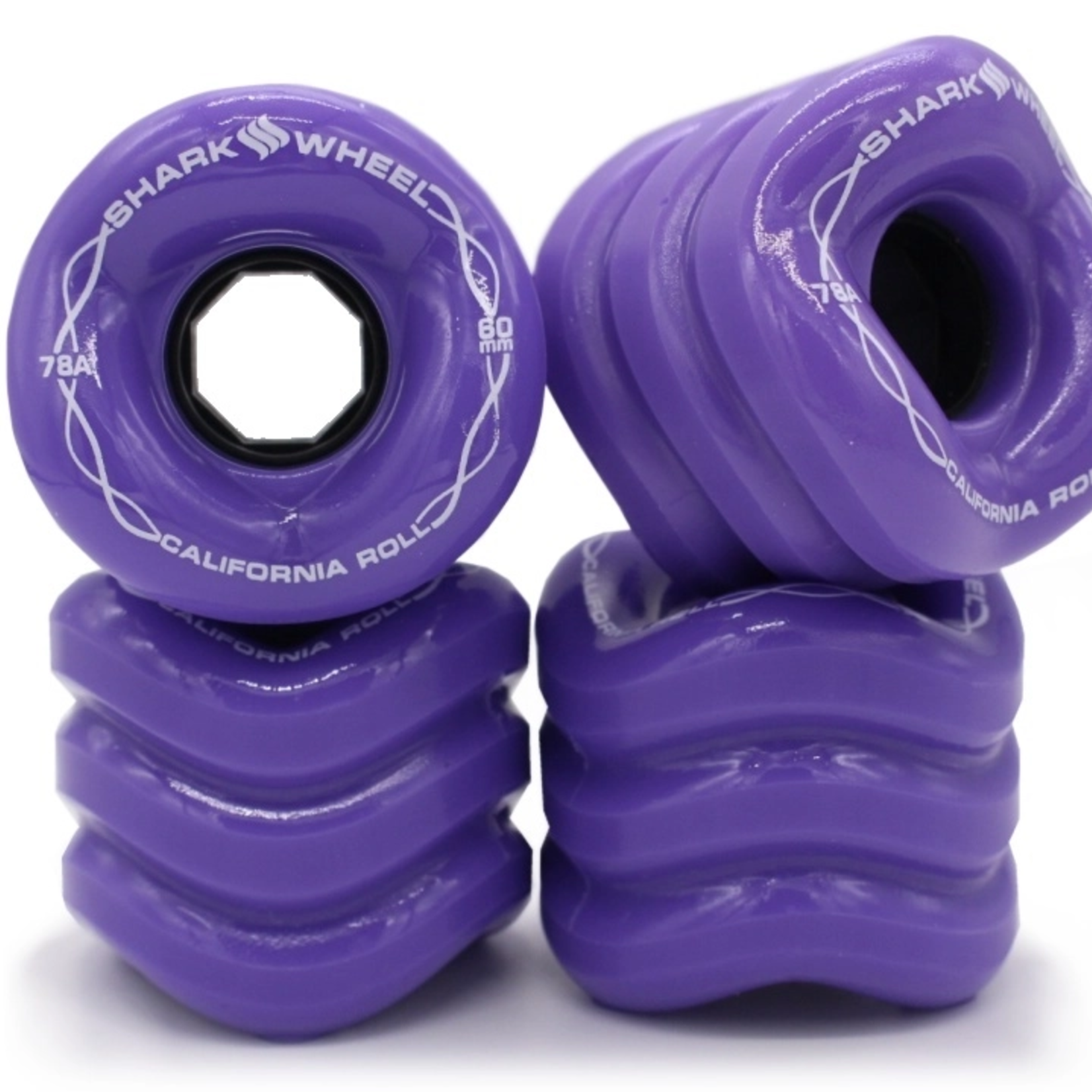 Shark Shark California Roll 60mm 78a Cruiser Wheels