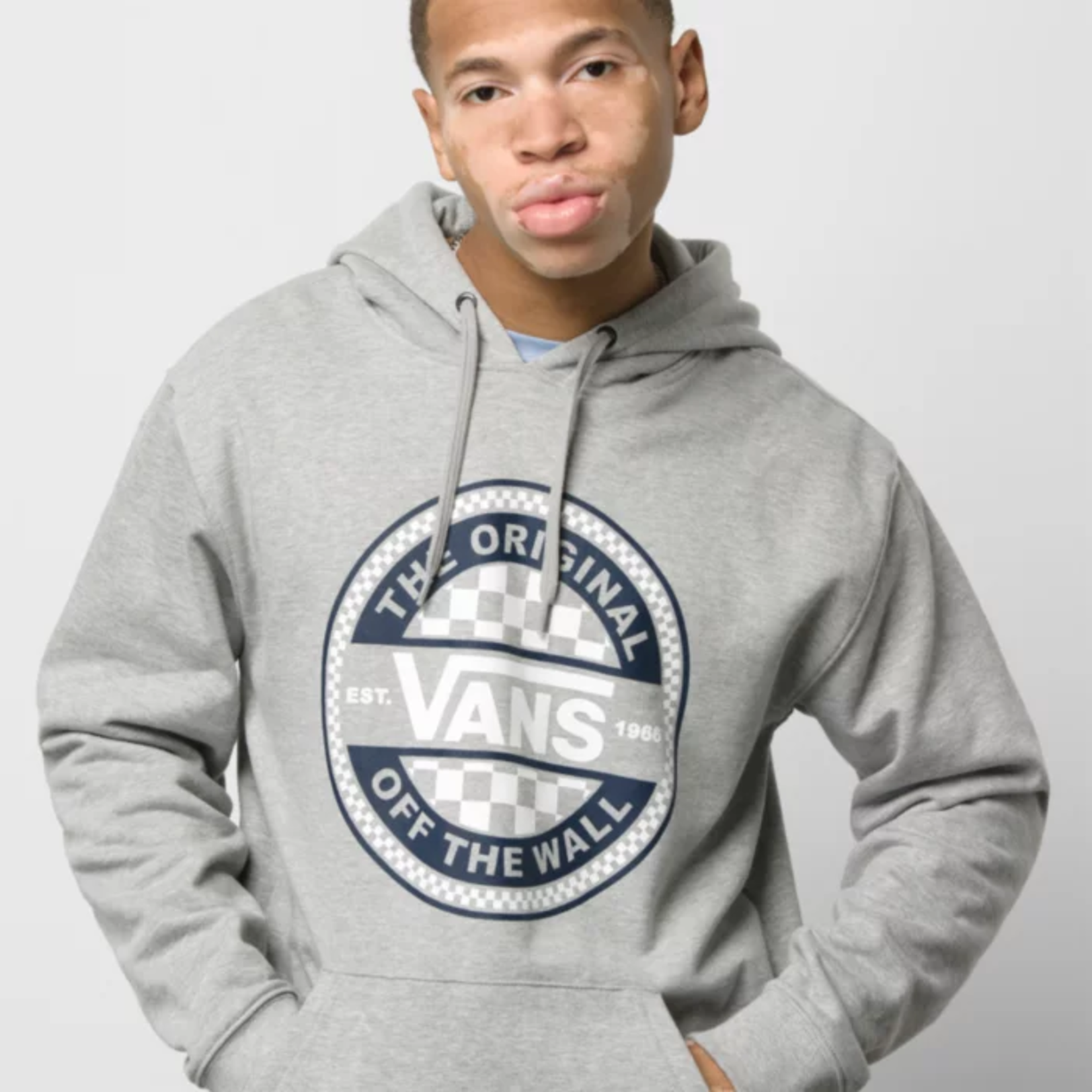 VANS VANS CIRCLED CHECKER PULLOVER HOODIE