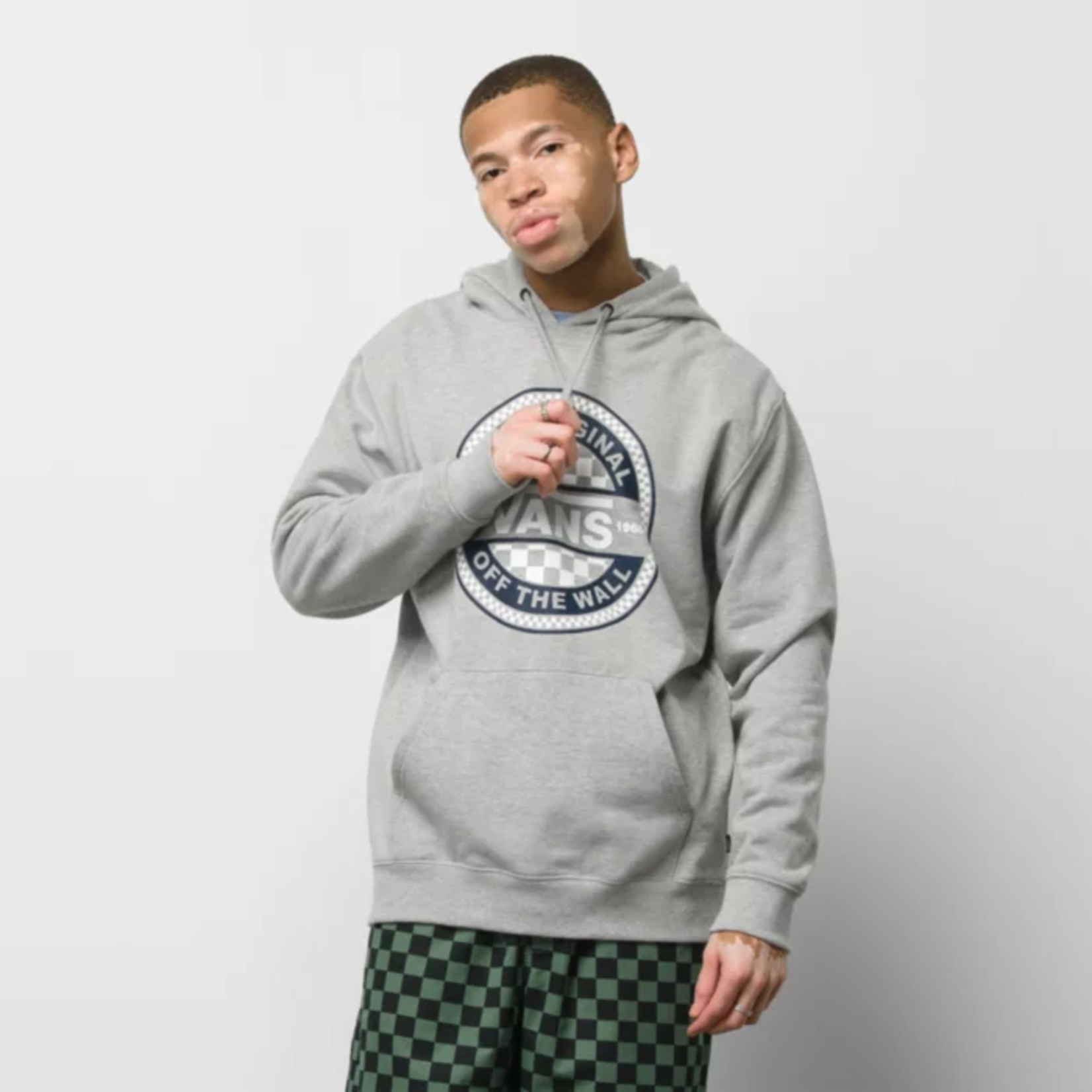 VANS VANS CIRCLED CHECKER PULLOVER HOODIE