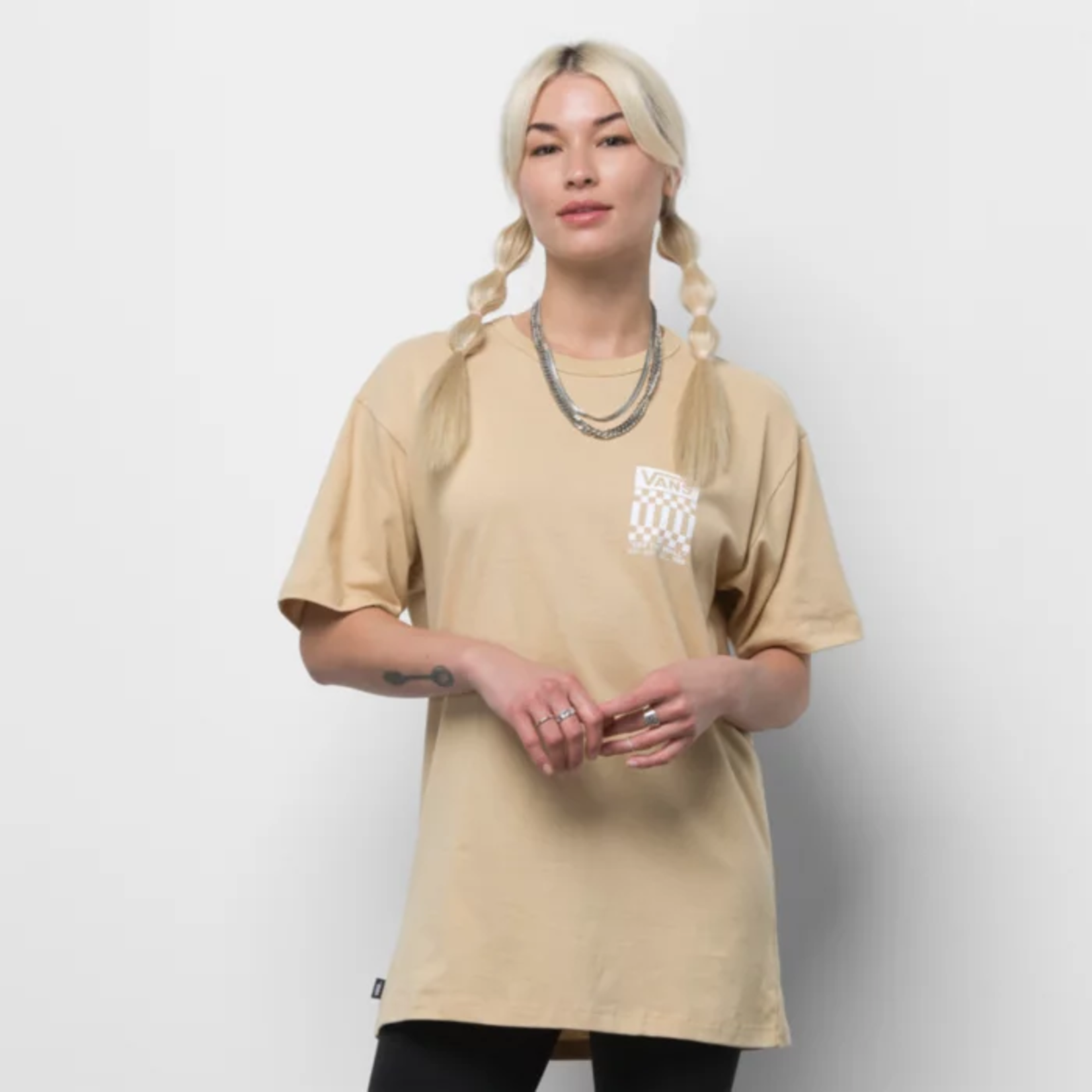 VANS Vans Off the Wall Check Graphic Short Sleeve Tshirt