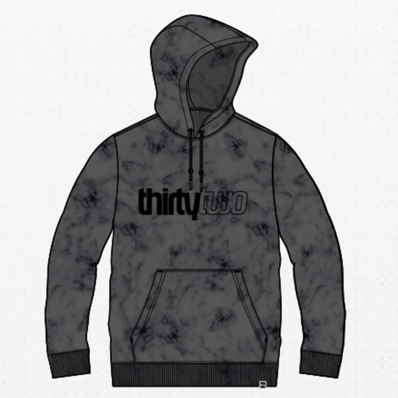 THIRTY TWO MEN'S THIRTYTWO DOUBLE TECH HOODIE 2023