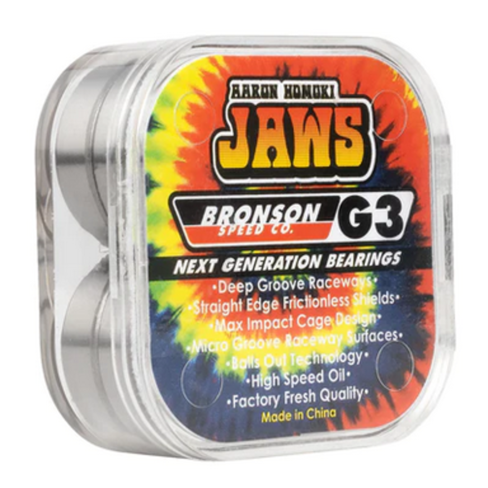 Bronson Bronson G3 Aaron Homoki Jaws Skateboard Bearings