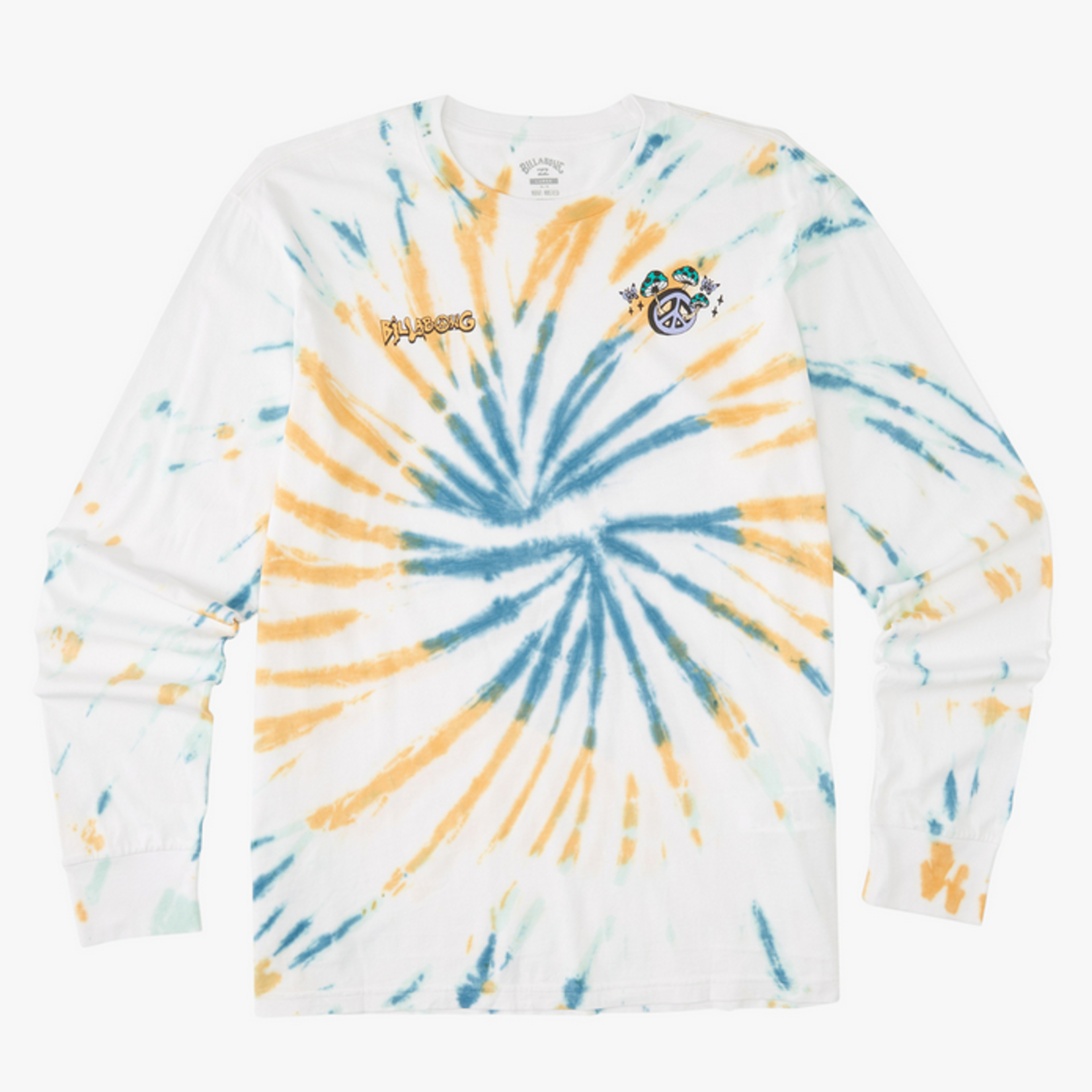 Billabong Billabong Grow Organic Tie Dye Long Sleeve Tshirt