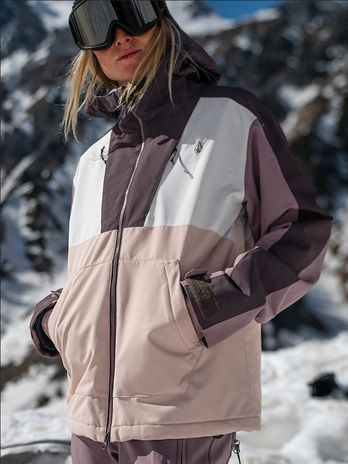 WOMEN'S VOLCOM ROSSLAND INSULATED SNOW JACKET 2023