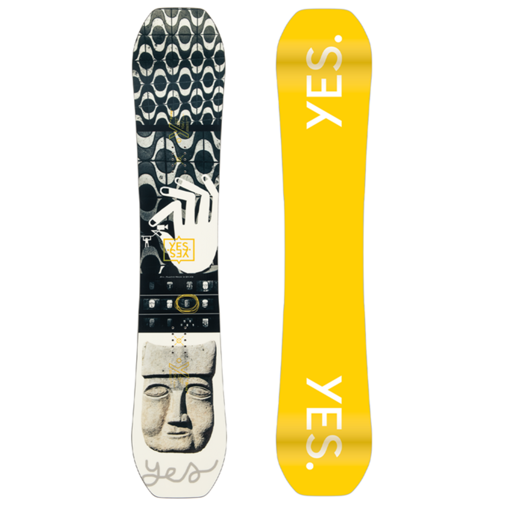 YES MEN'S YES. DICEY SNOWBOARD 2023 - SALE