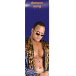 ENJOI ENJOI WWE DAEWON THE ROCK SKATEBOARD DECK 8.25