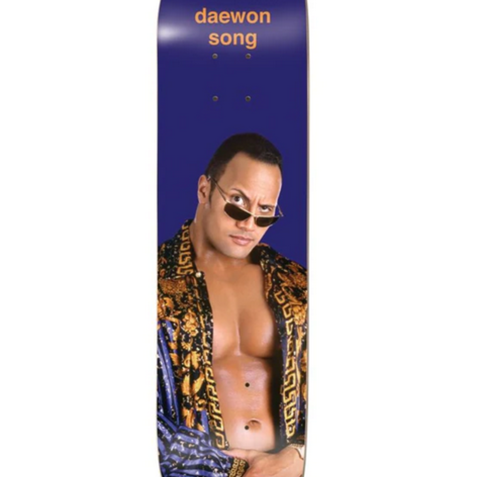 ENJOI Enjoi x WWE Daewon The Rock Collab Skateboard Deck 8.25
