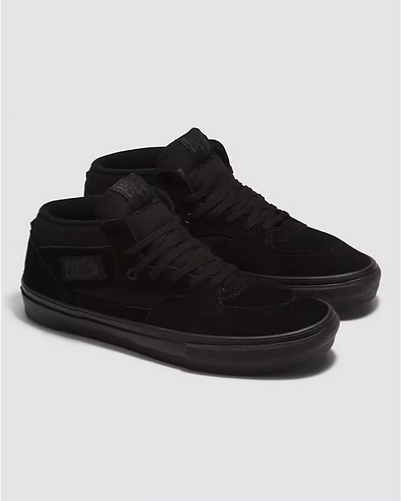 VANS Skate Half Cab Shoes - BLACK/WHITE