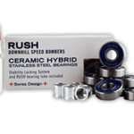 Rush Rush Downhill Speed Bomber Ceramic Hybrid Skateboard Bearings