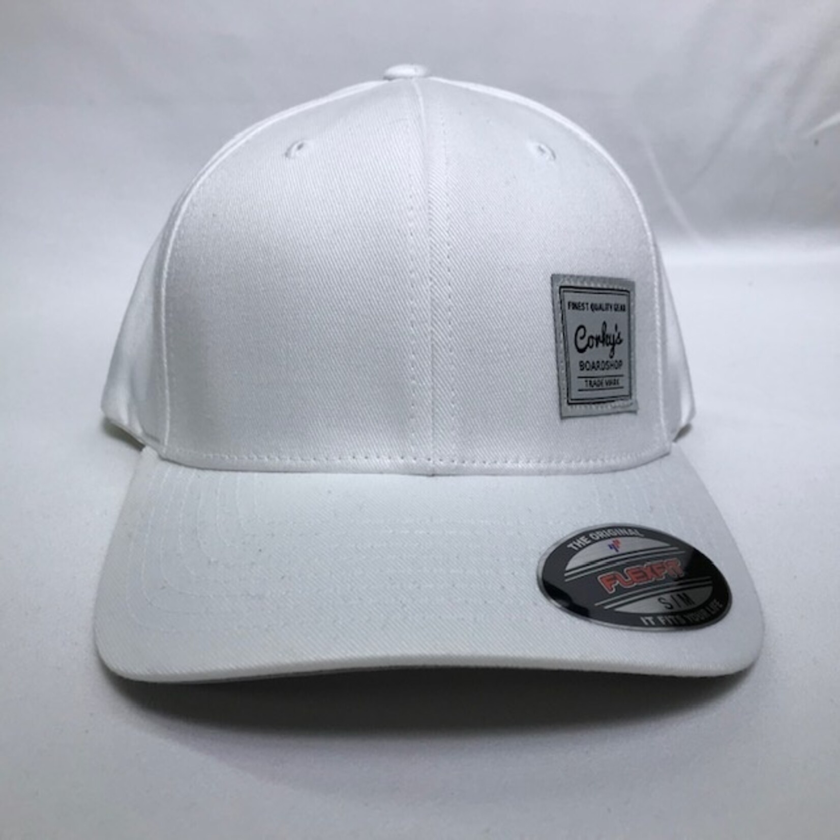 Corkys Corky's Boardshop Patch Logo Flex-Fit Hat