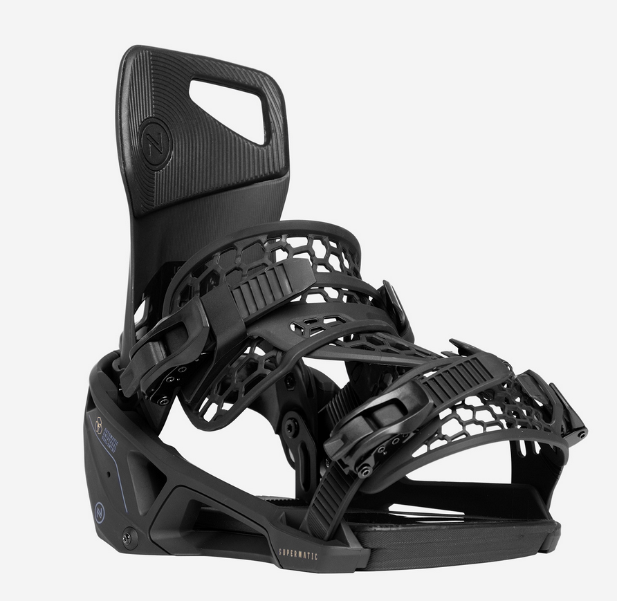 Nidecker Supermatic Dual Entry Snowboard Bindings 2025 ...