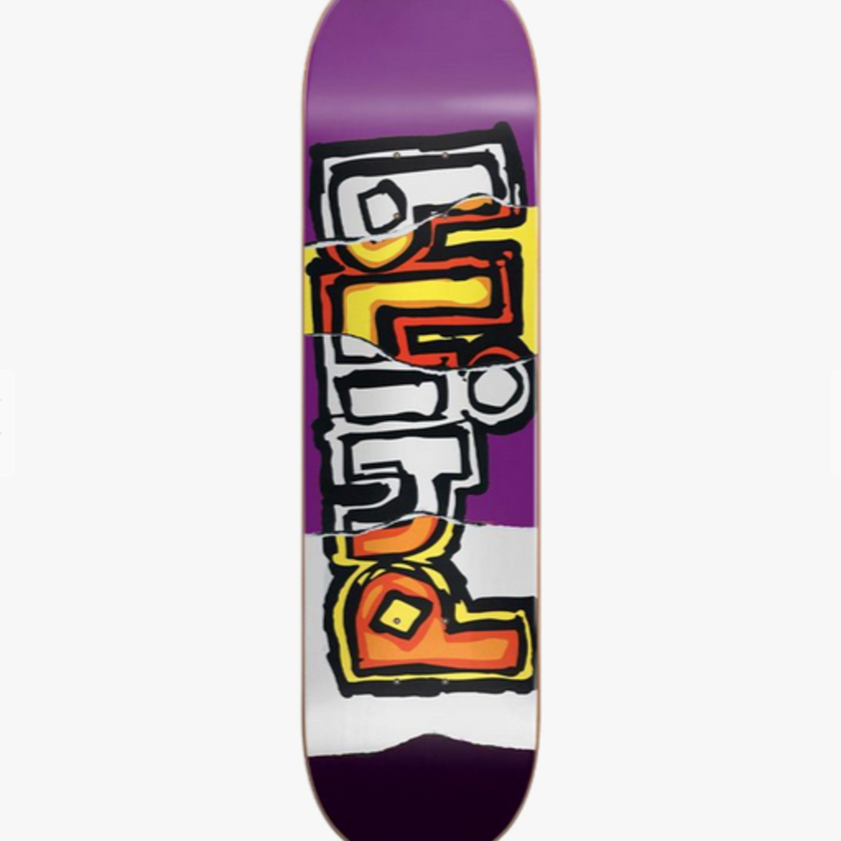 Blind Blind OG Ripped Hybrid Skateboard Deck 8.0 (Purple)