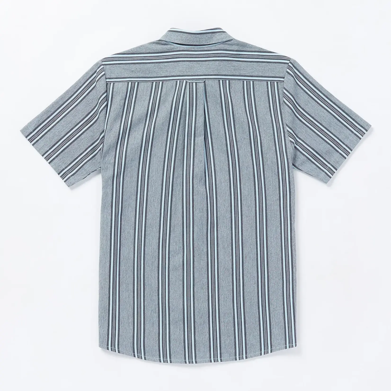 VOLCOM Men's Volcom Newbar Stripe Short Sleeve Button Down Shirt