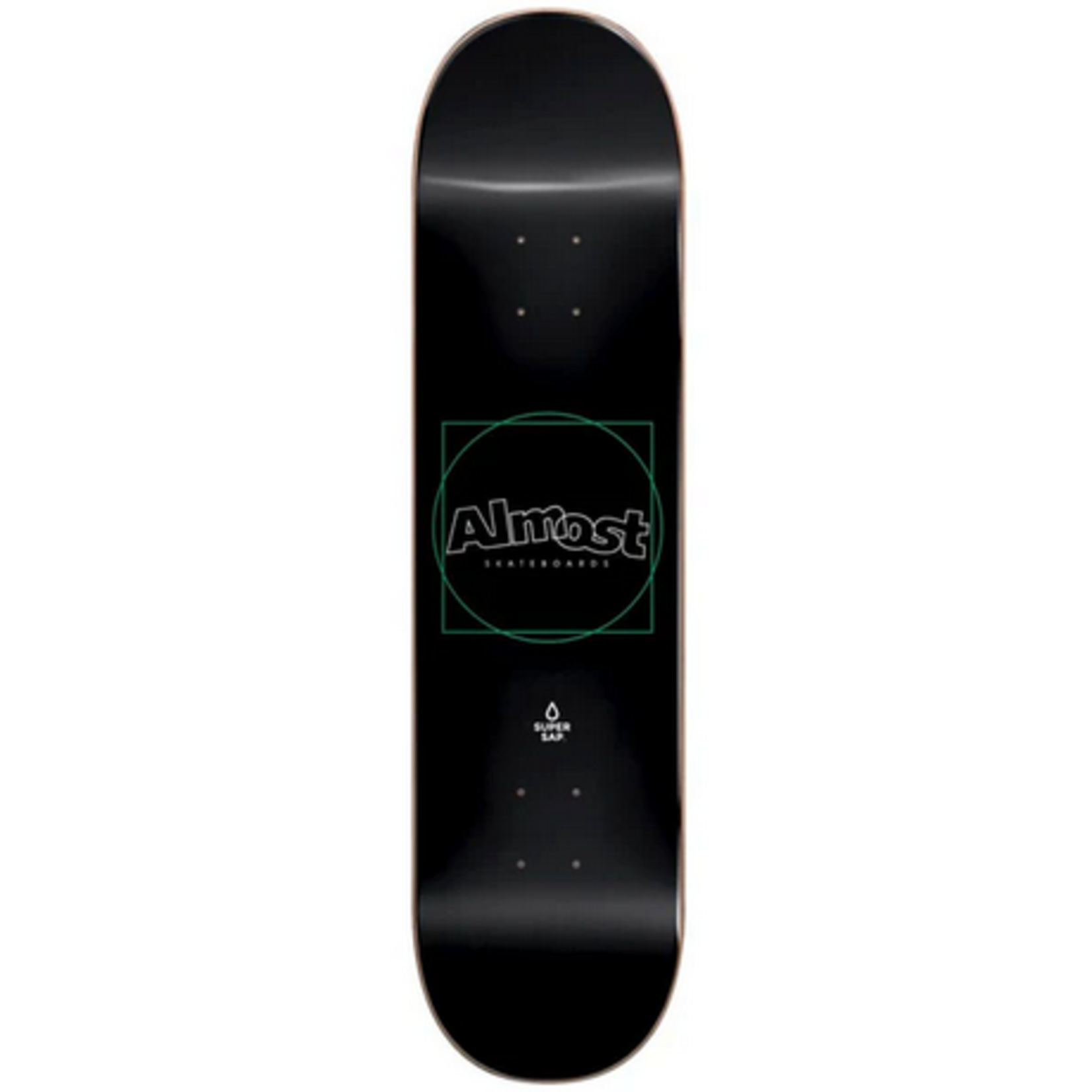 Almost Almost Greener Super Sap Skateboard Deck 8.5