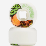 OJ Wheels OJ From Concentrate White/Orange Skateboard Wheels 54mm 101a